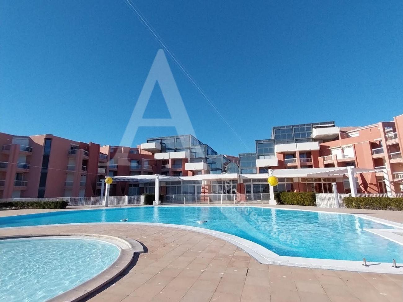 Studio Vue Mer Avec Pkg, Piscine, Tennis, Plage Direct Sete Luaran gambar