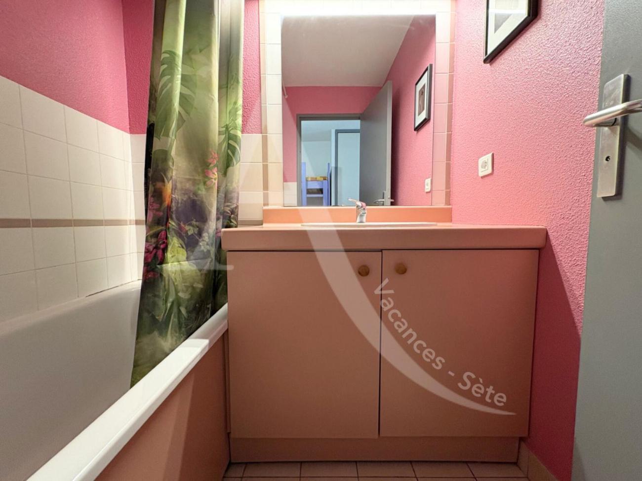 Studio Vue Mer Avec Pkg, Piscine, Tennis, Plage Direct Sete Luaran gambar