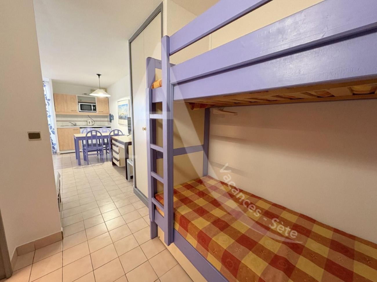 Studio Vue Mer Avec Pkg, Piscine, Tennis, Plage Direct Sete Luaran gambar